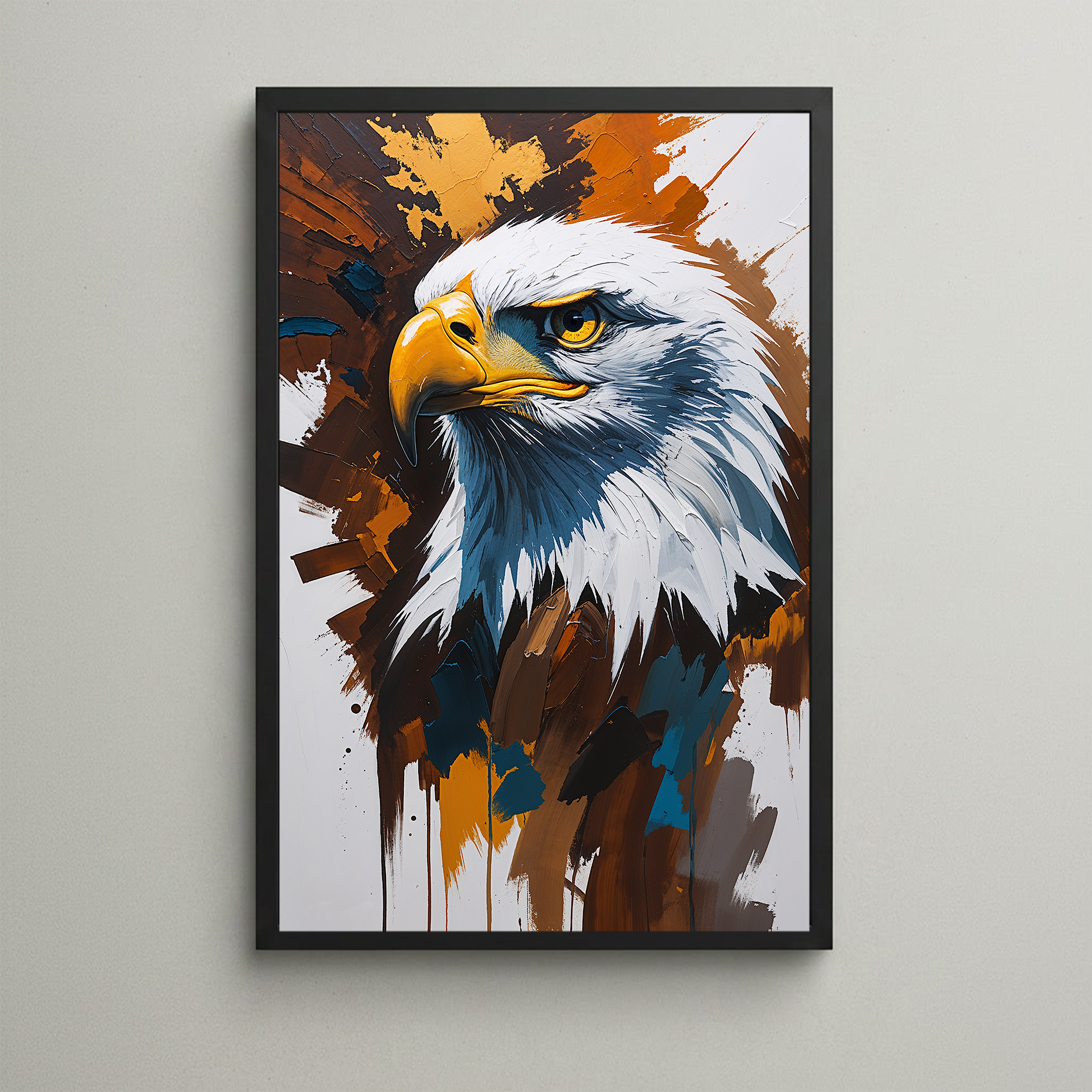 Abstract Eagle Wall Art II | Digital Download