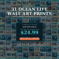 Ocean Life Collection Bundle | 31 Marine Wildlife Prints