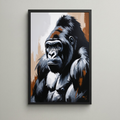 Abstract Gorilla II Art Print | Digital Download