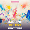 Dancing Colors abstract 4K wallpaper cover