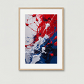 Abstract Color Explosion Paint Splatter Art | Digital Download