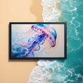 Abstract Jellyfish II Art Print | Digital Download