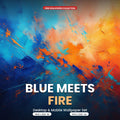 4K Blue Meets Fire | Free Digital Download