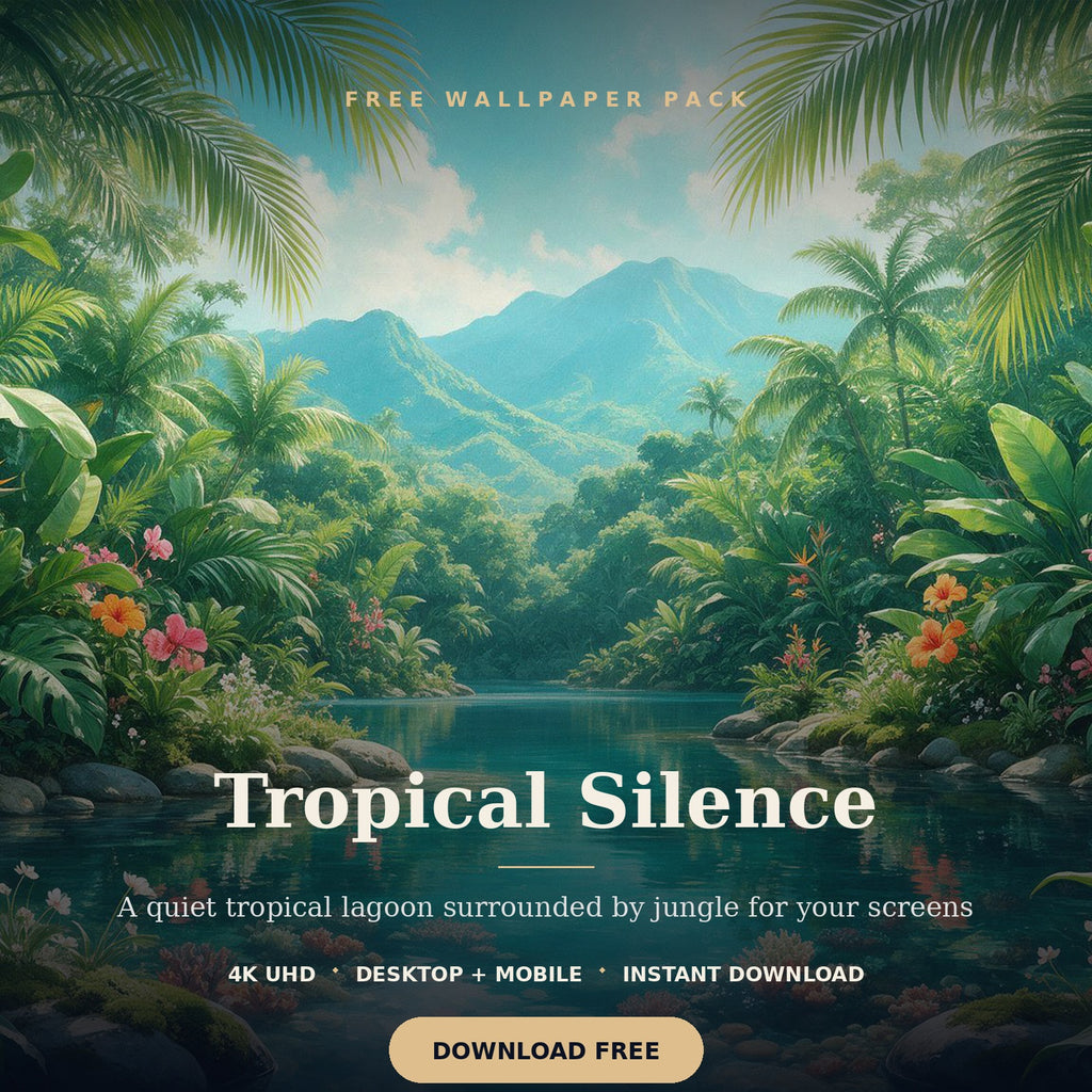 4K Tropical Silence | Free Digital Download