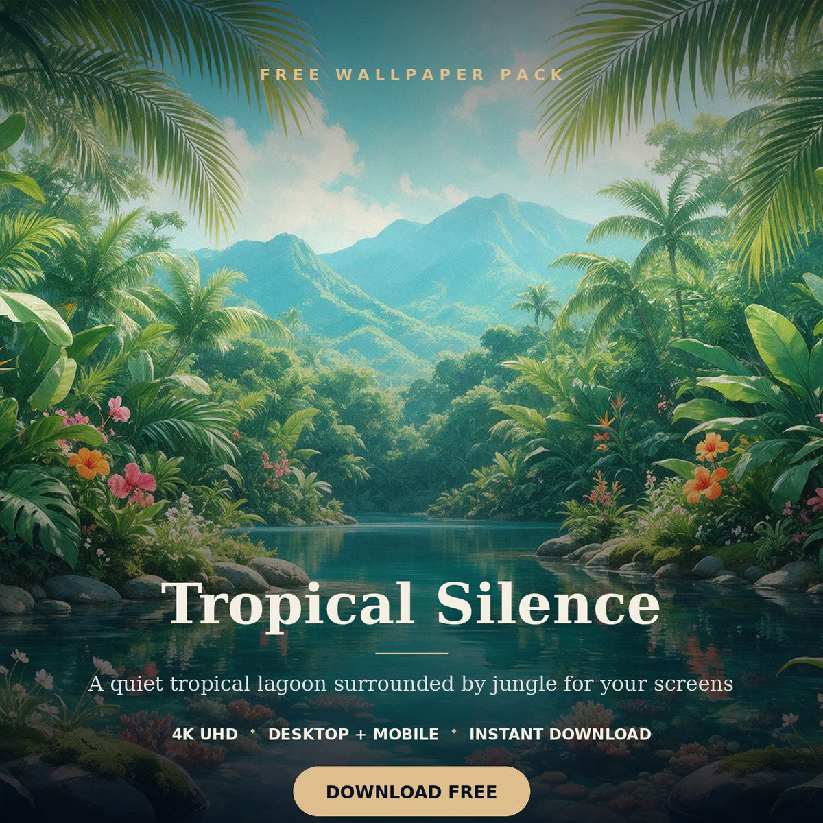 4K Tropical Silence | Free Digital Download