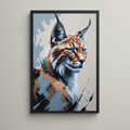 Abstract Lynx Wall Art | Digital Download