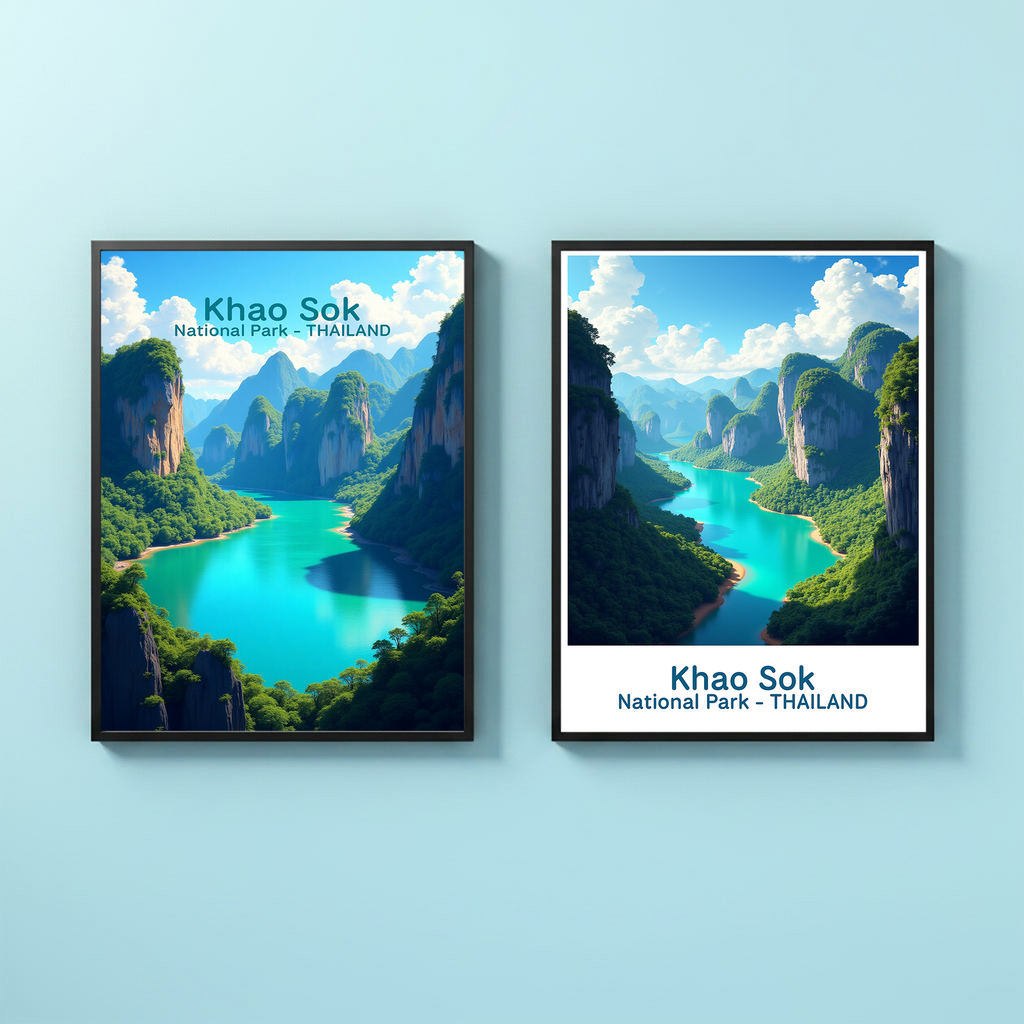 Khao Sok National Park Poster | Digital Download
