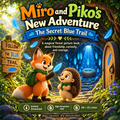 Miro and Piko — The Secret Blue Trail — Miro’s Adventures Book 3