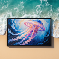 Abstract Jellyfish Art Print | Digital Download