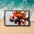 Abstract Lionfish II Art Print | Digital Download