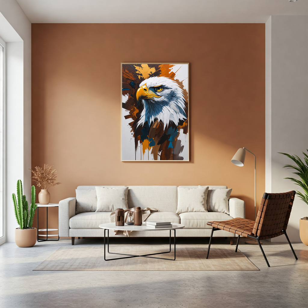 Abstract Eagle Wall Art II | Digital Download