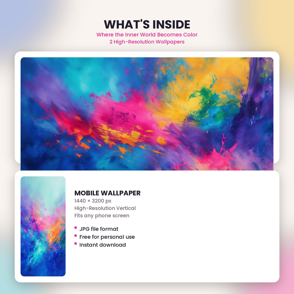 Where Inner World Becomes Color desktop and mobile wallpaper files preview