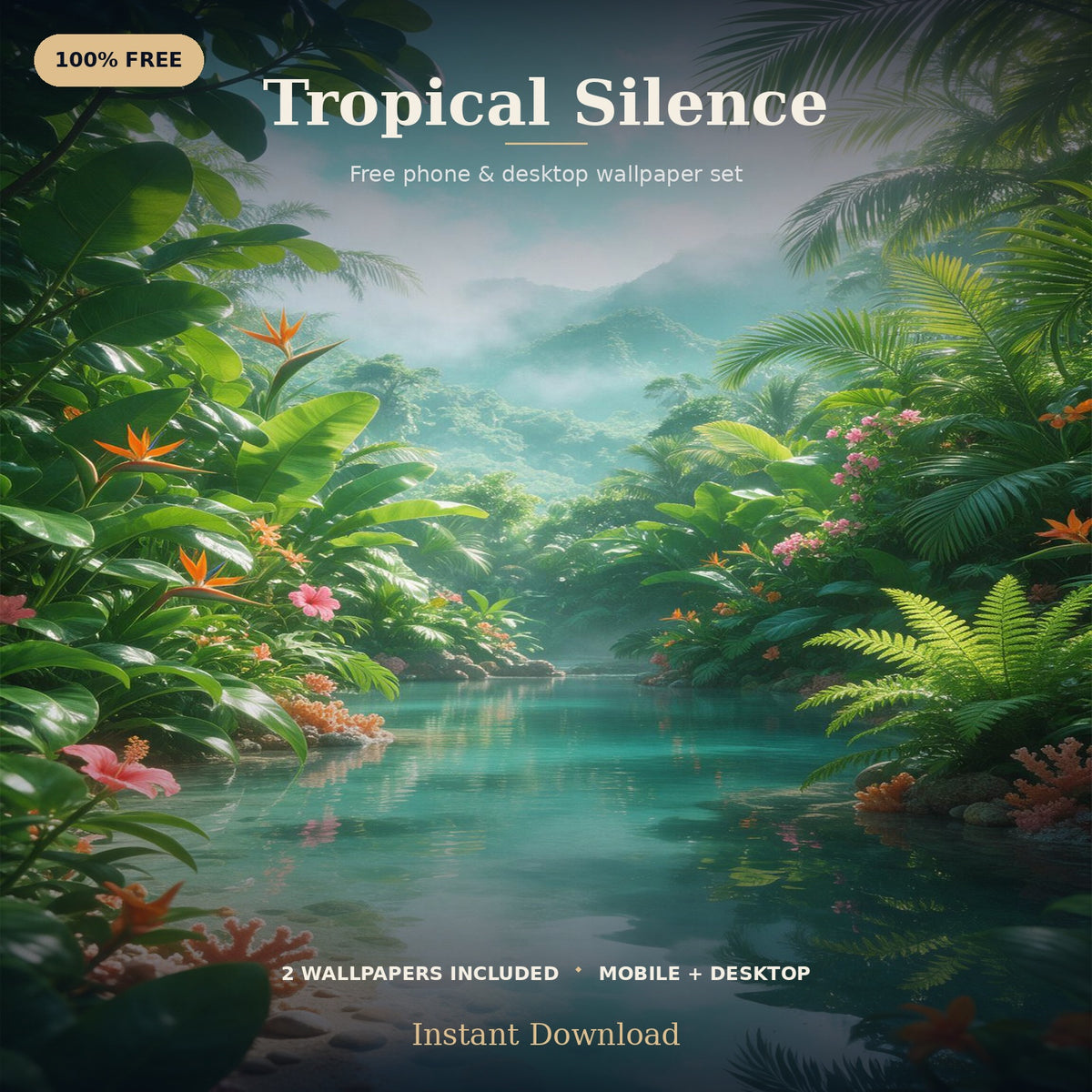 4K Tropical Silence | Free Digital Download