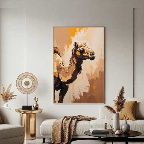 Abstract Camel Wall Art II — alternate product preview