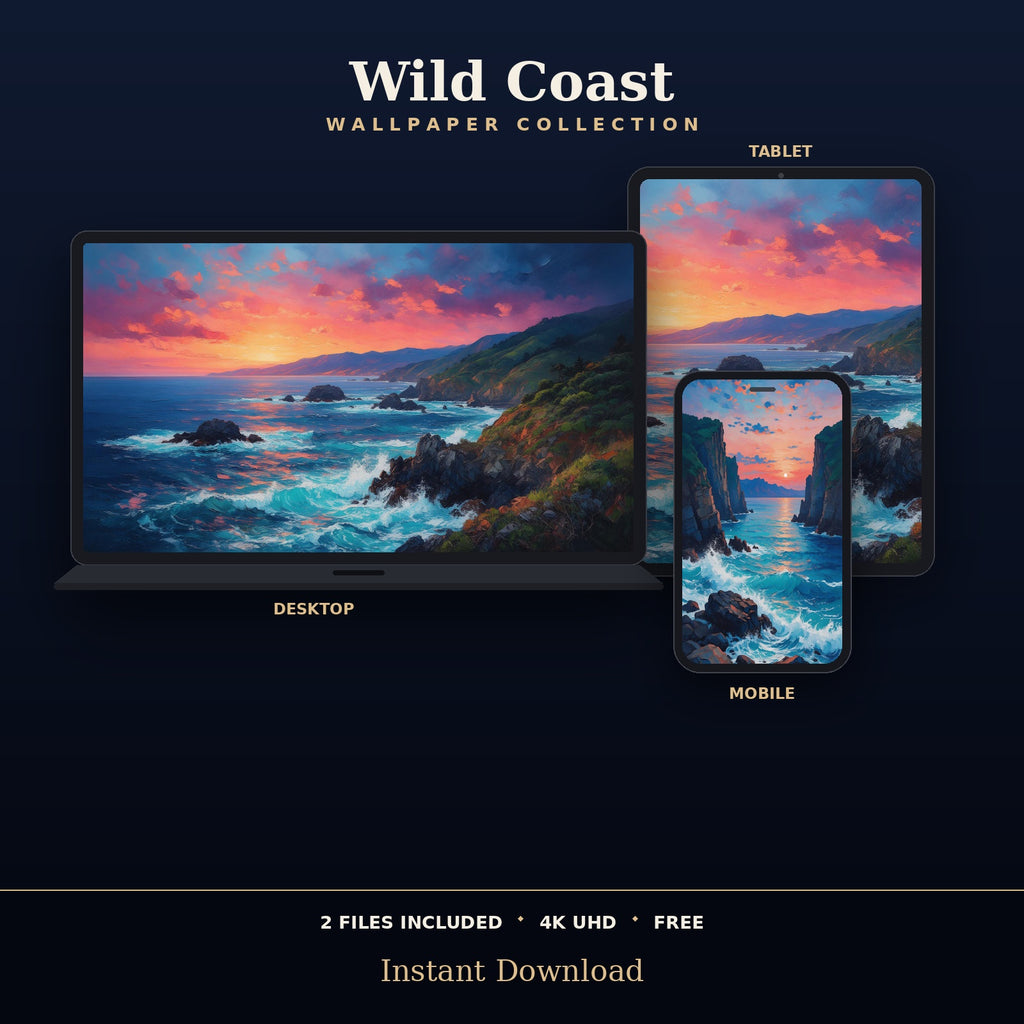 4K Wild Coast | Free Digital Download