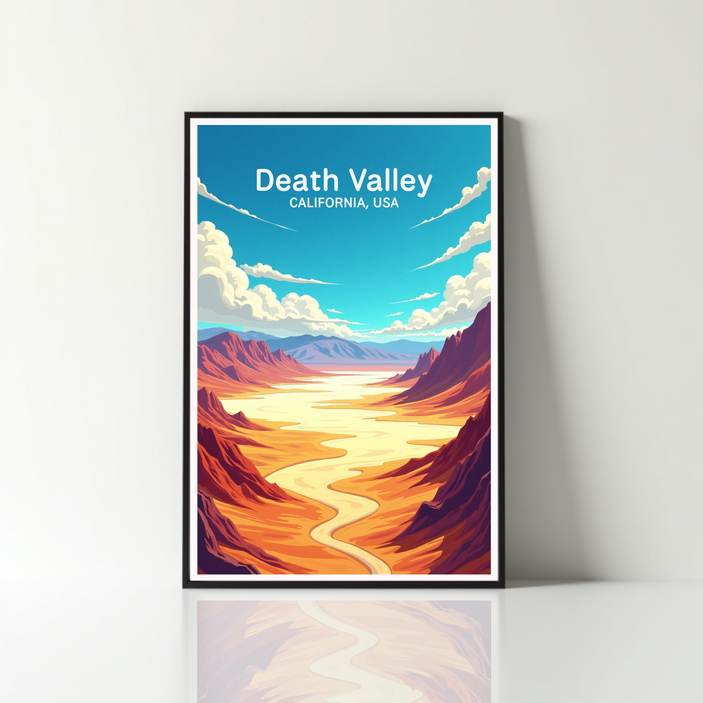 Death Valley California Digital Print | National Park Landscape Art