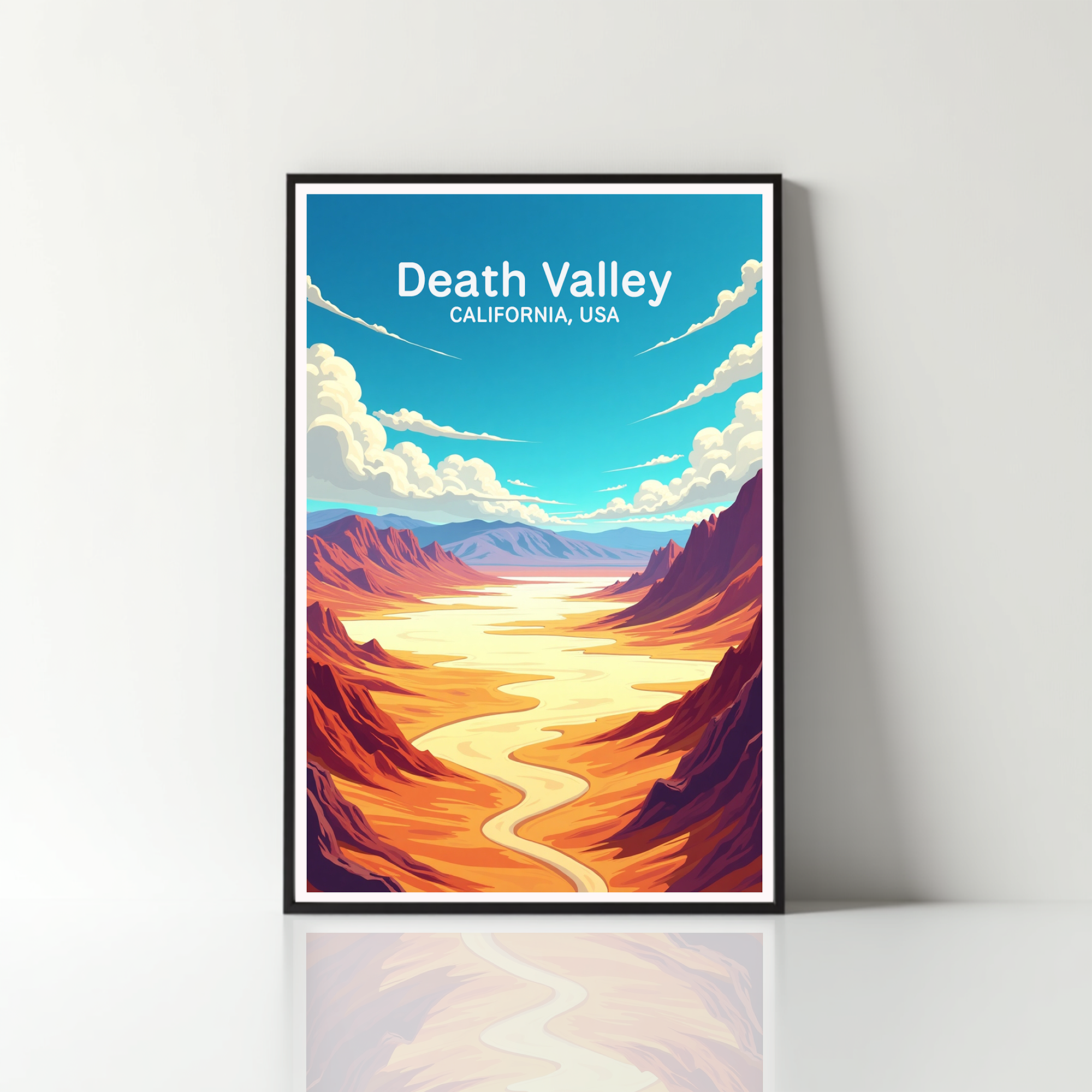 Death Valley California Digital Print | National Park Landscape Art