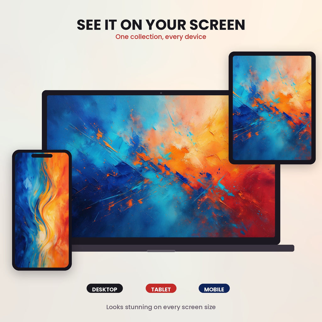 4K Blue Meets Fire | Free Digital Download
