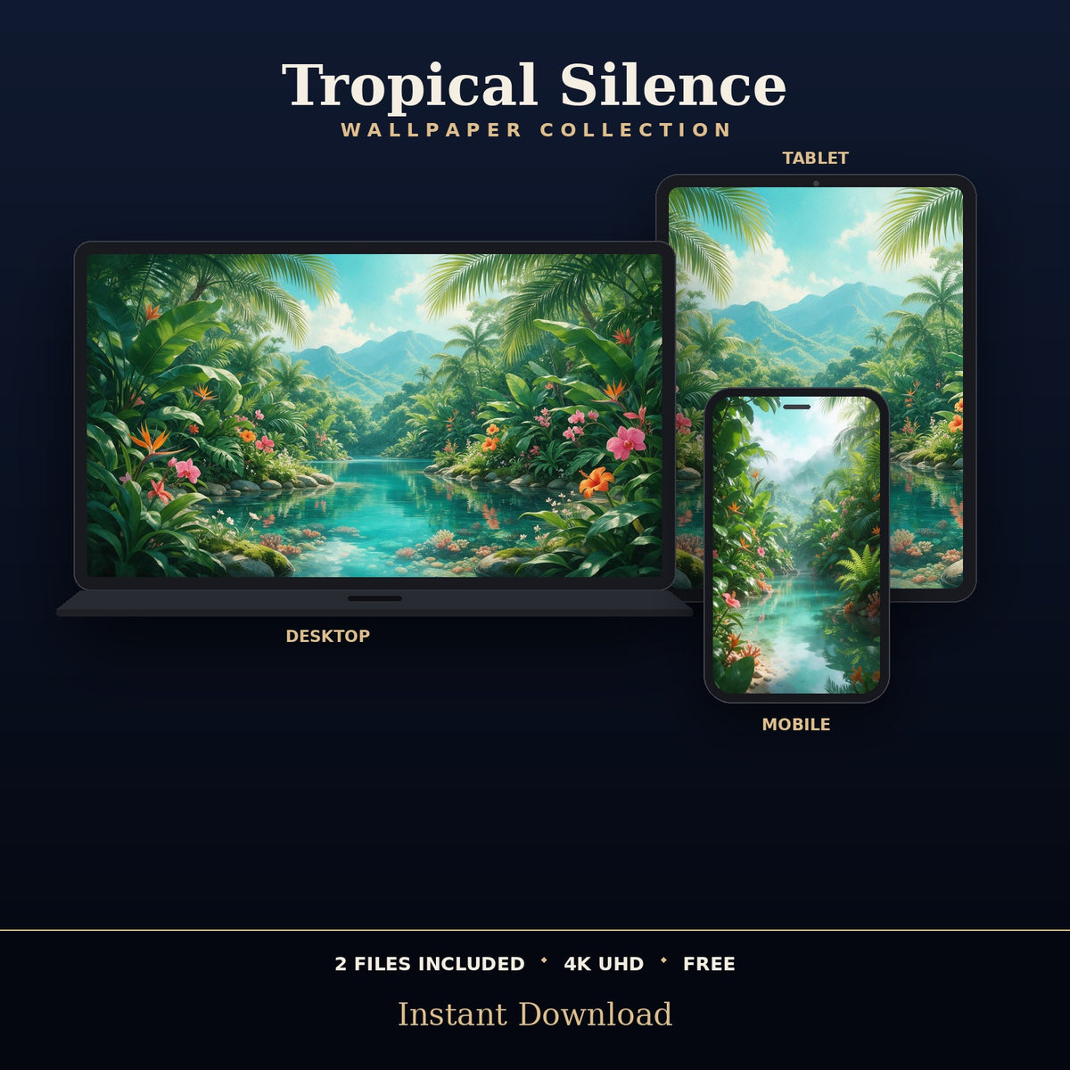 4K Tropical Silence | Free Digital Download