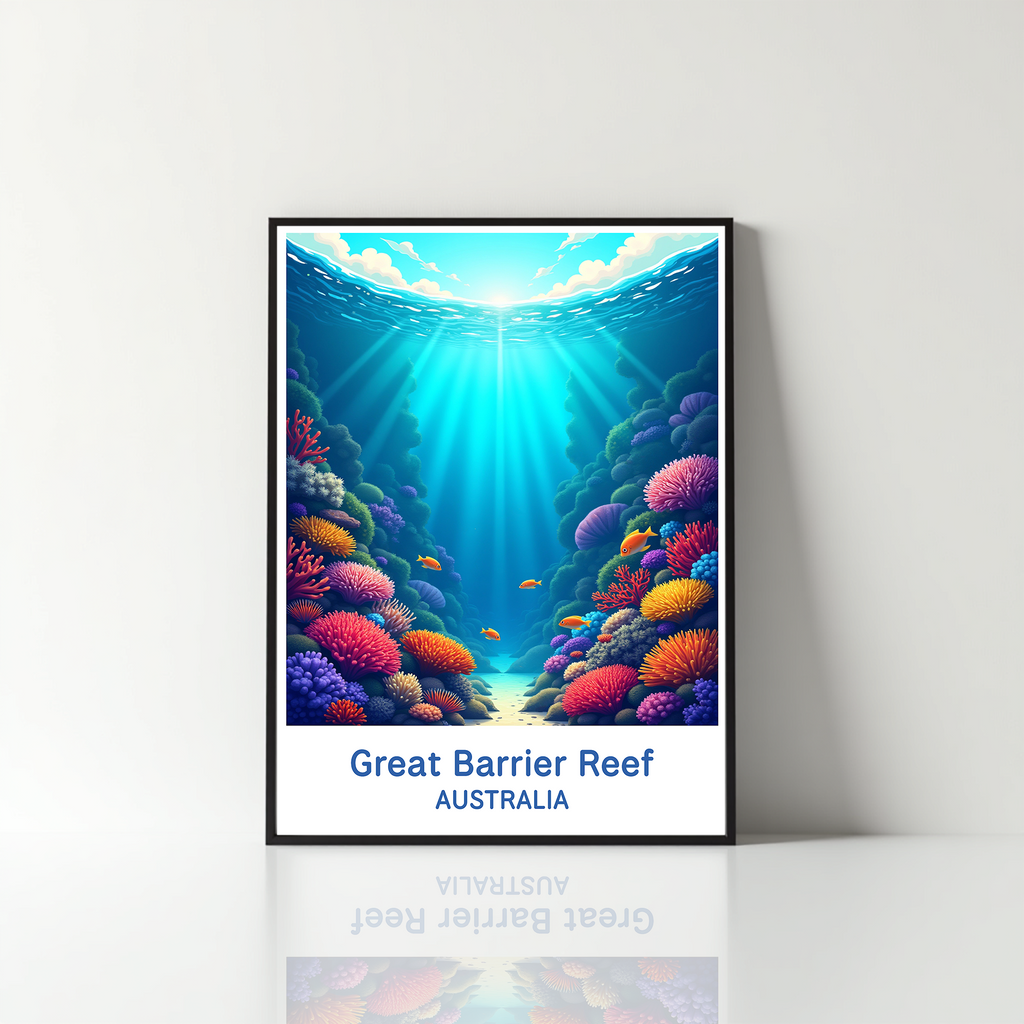 Great Barrier Reef Poster | Digital Download
