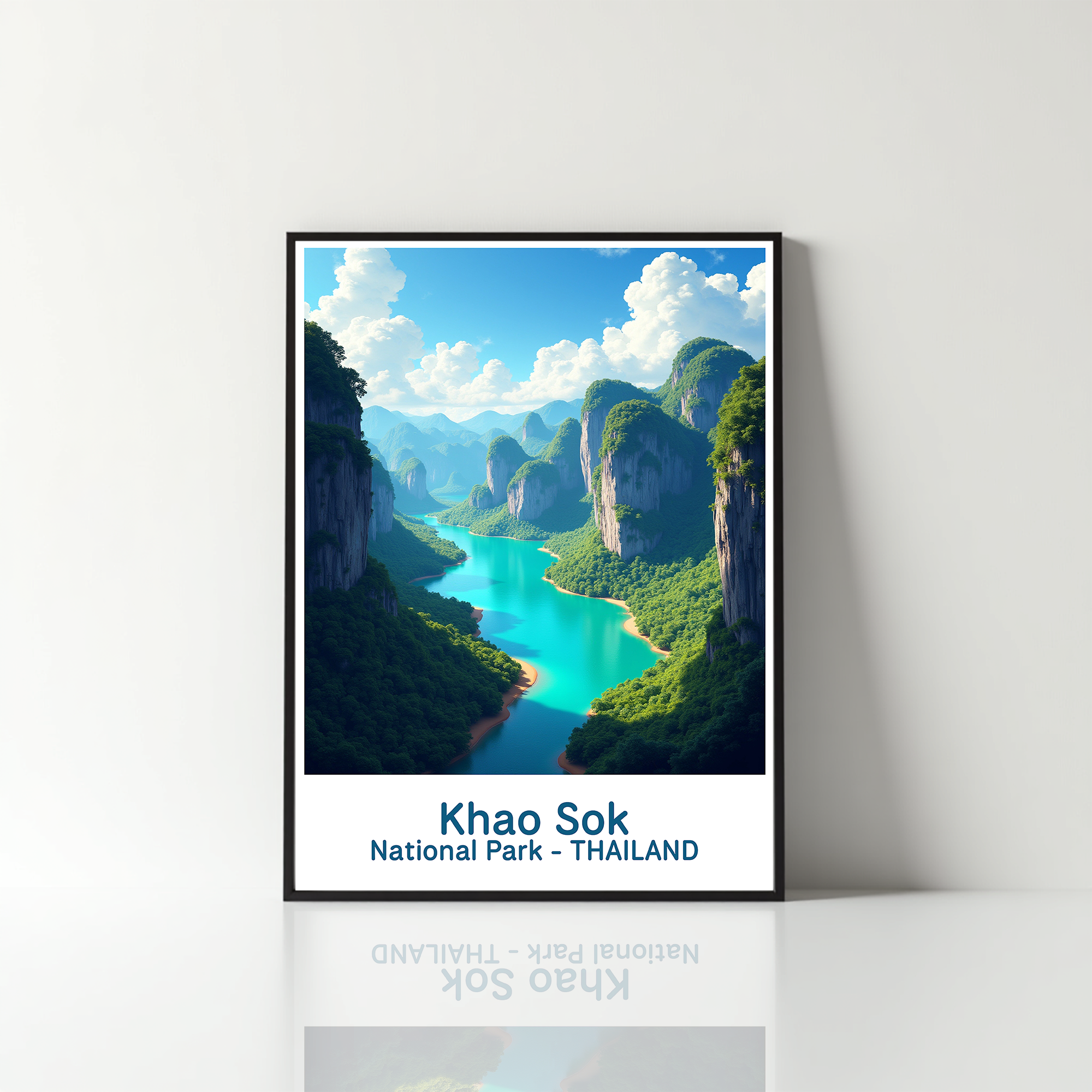 Khao Sok National Park Poster | Digital Download