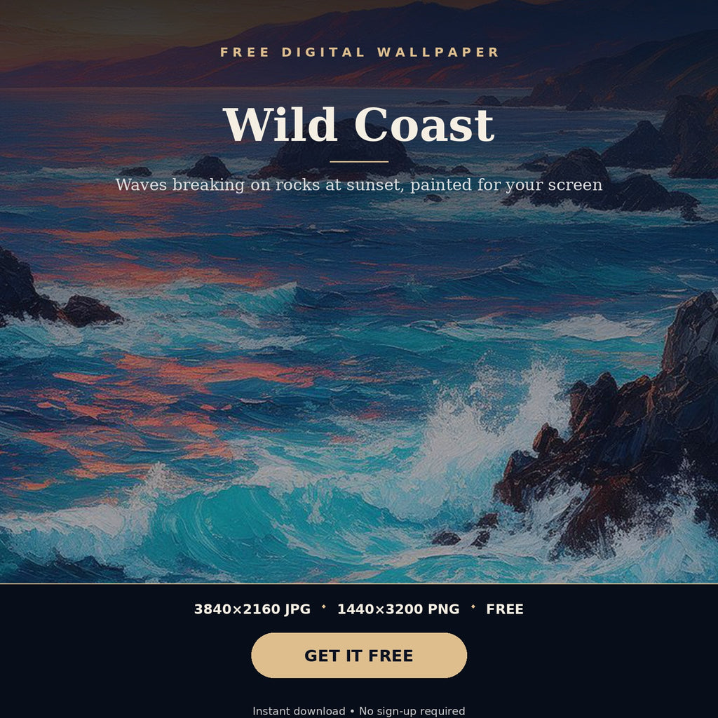 4K Wild Coast | Free Digital Download