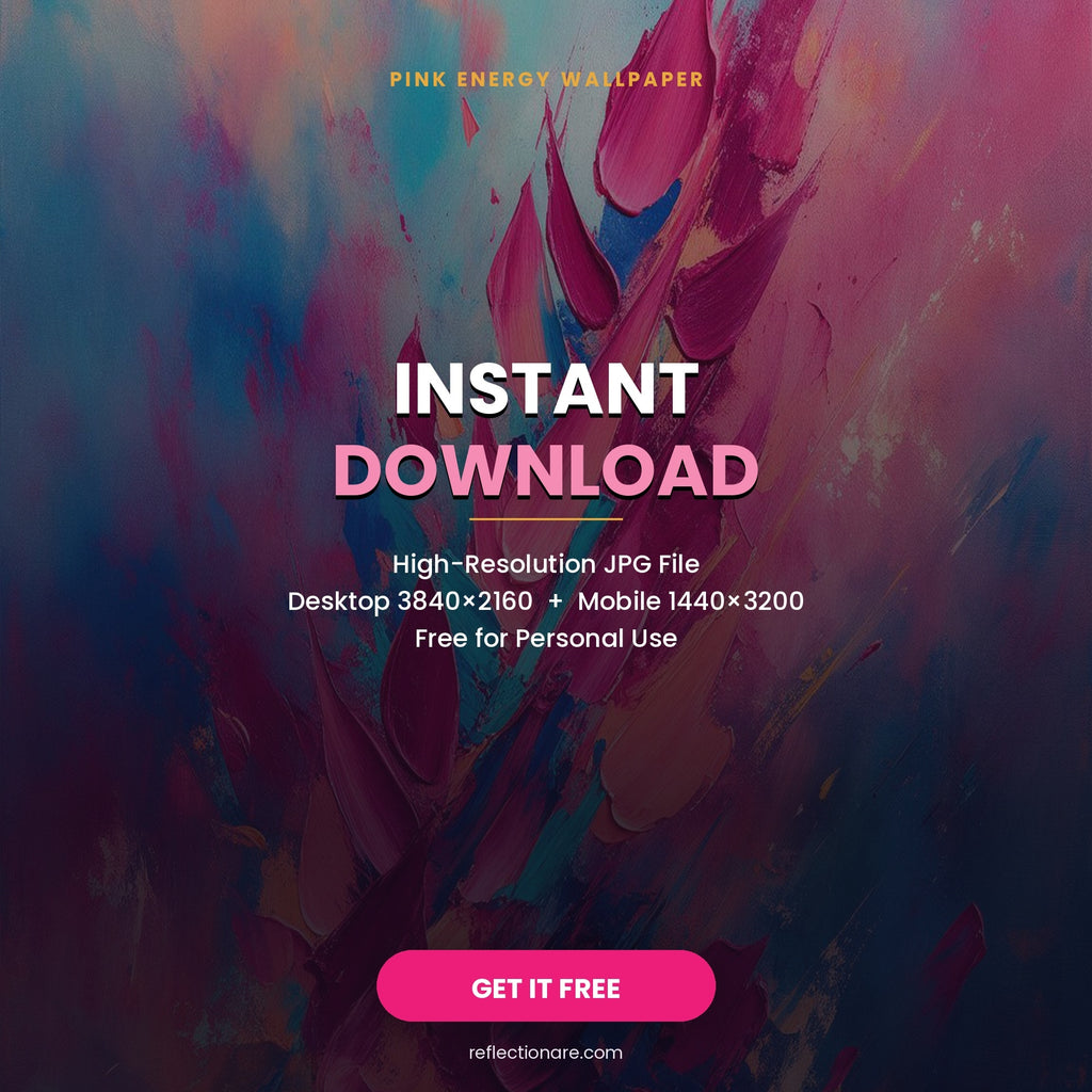 Pink Energy free 4K abstract wallpaper product preview