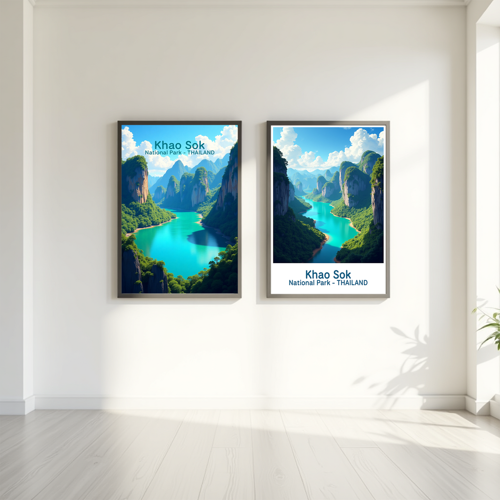 Khao Sok National Park Poster | Digital Download