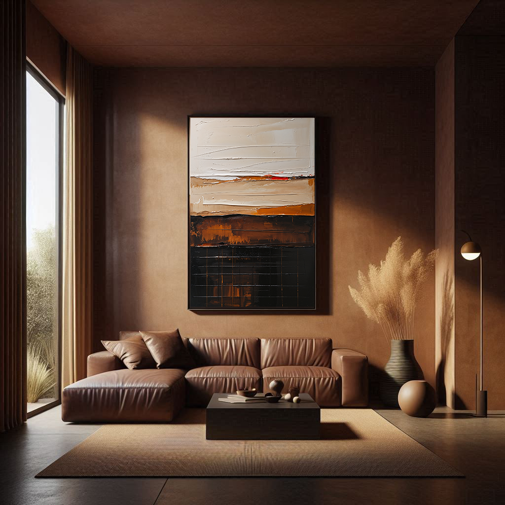 Abstract Textured Terrain Landscape Art | Digital Download