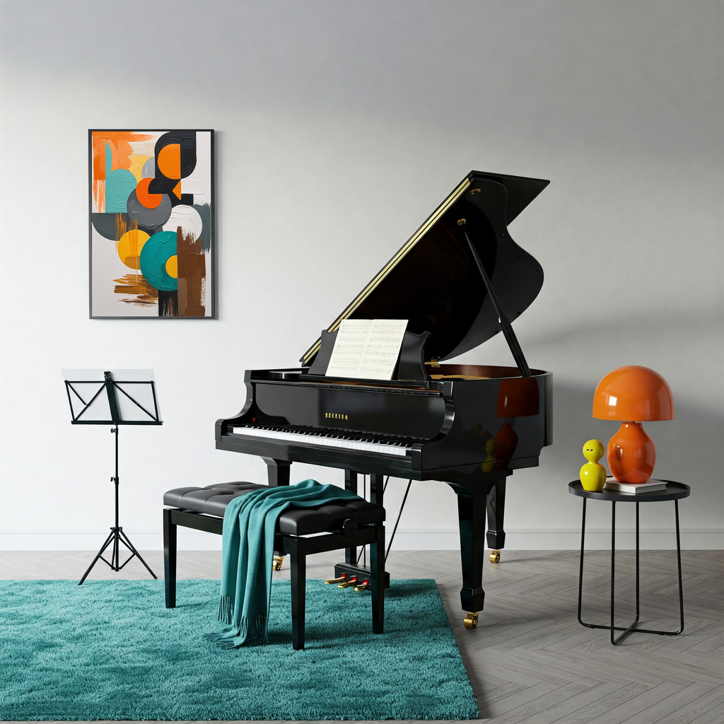 Abstract Rounded Geometry Mid Century Modern Art | Digital Download