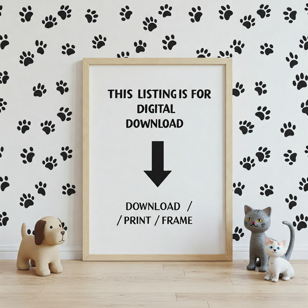 Geometric Labrador Dog Art Print | Digital Download
