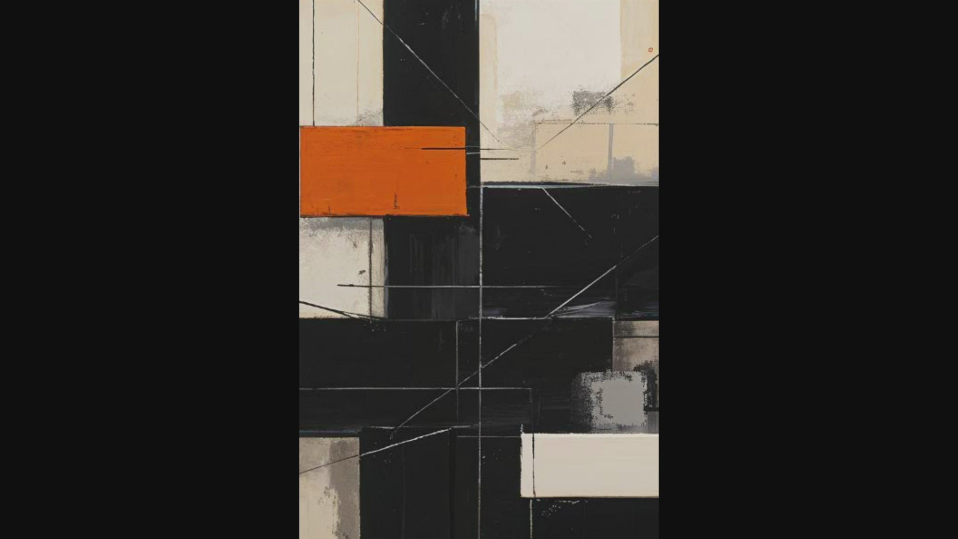 Abstract Geometric Modern Art Print | Minimalist Wall Decor